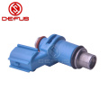 DEFUS auto parts new sky blue color motorcycle petrol fuel injector for R15 motor 150cc injection nozzles